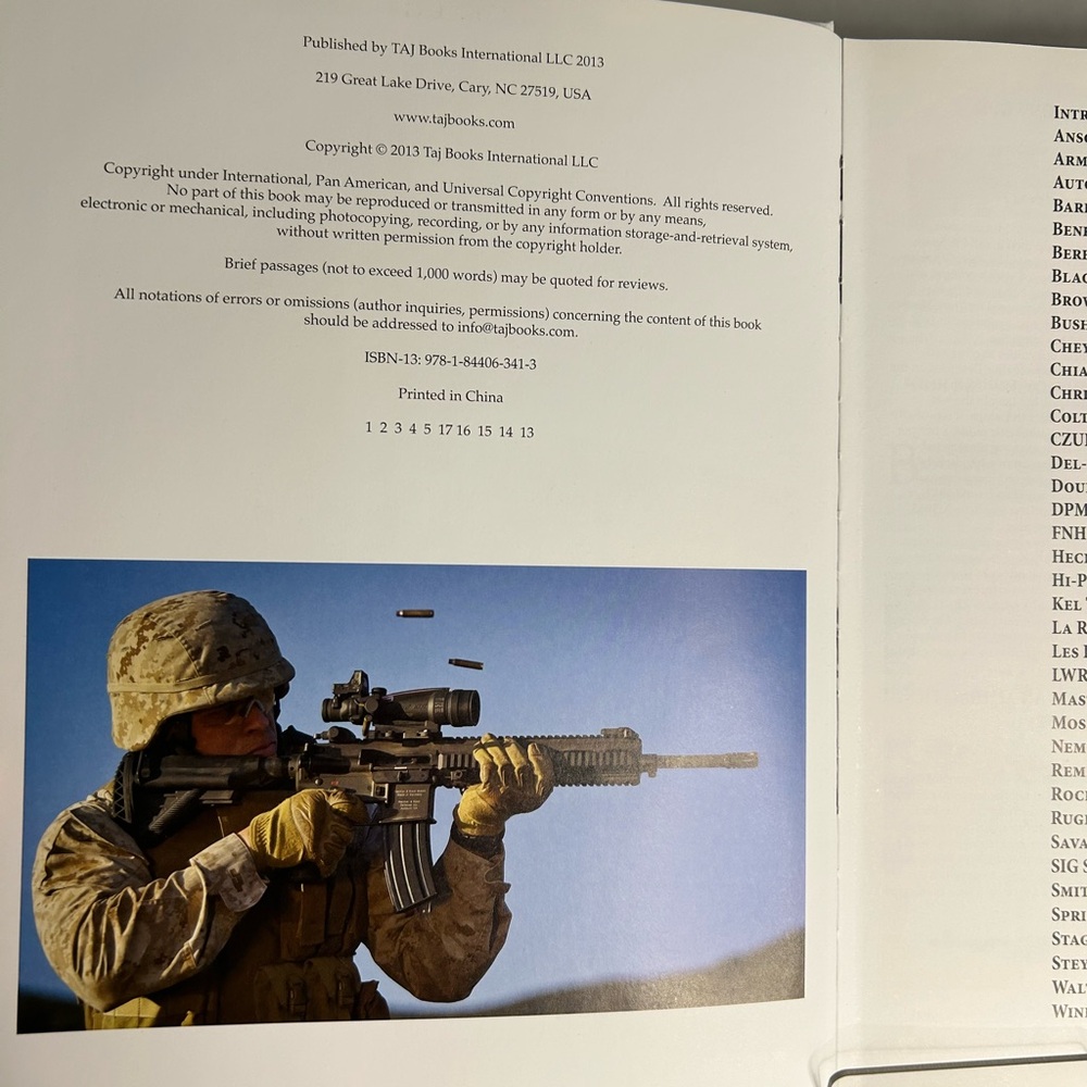 Rick Sapp Automatic Rifles  Hardback Book - Picture 3 of 4